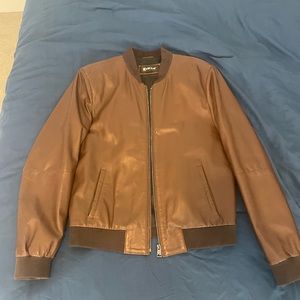 Authentic Leather Brown Jacket from Turkey